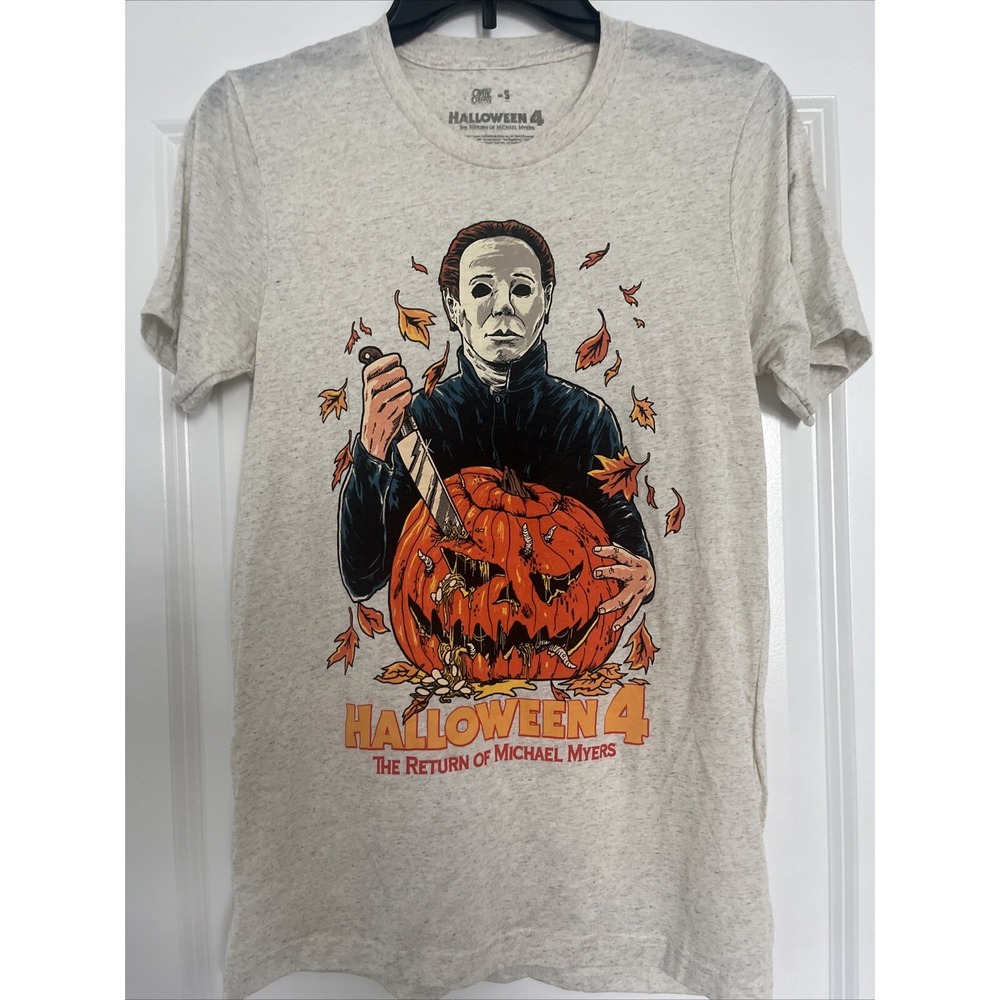 Halloween 4 Return Of Michael Myers Shirt Cavity Colors Sz Small Rare